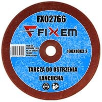 tarcza ostrzałki łańcucha 100x10 brązowa