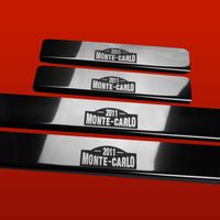 Listwa progowa SKODA FABIA MK2 MONTE CARLO Stal nierdzewna 304 połysk 4szt