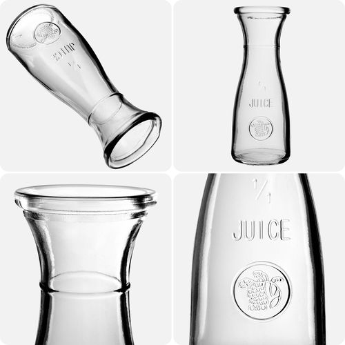 KADAX Karafka Na Wodę Dzbanek Szklany 1L Sok Wino Lemoniadę Zimne Napoje na Arena.pl