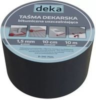 TAŚMA USZCZELNIAJĄCA DEKARSKA ALUBUTYL 10CM*10MB BRĄZOWY - D-410-8017