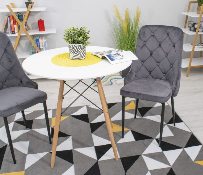 Krzesło CAPRI - szare x 4 zdjęcie 9