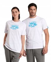 Koszulka T-Shirt męski damski sportowy bawełniany casual Arena White R.XS