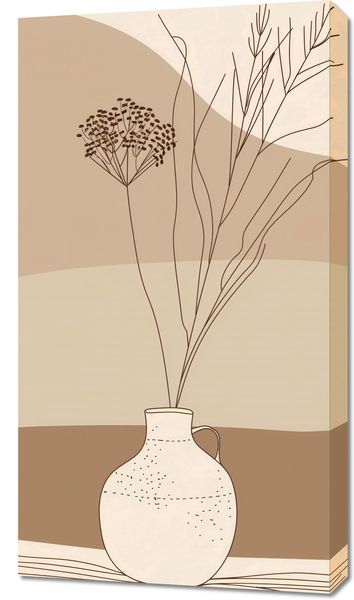 Obraz 50x90cm Kojący Wazon zdjęcie 1