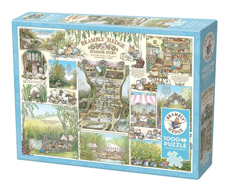 Puzzle 1000 Brambly Hedge Lato 113595 zdjęcie 1