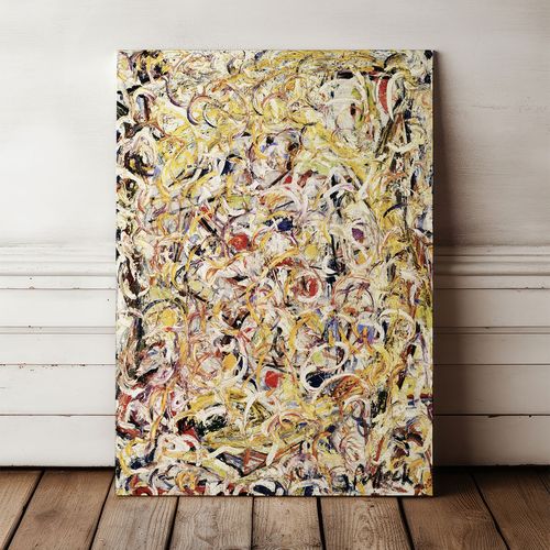 Obraz na płótnie abstrakcje Pollock 70x100 cm na Arena.pl