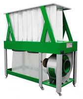 Odciąg trocin pyłów pochłaniacz wiórów 8900m3 wyciąg odkurzacz wiur wiór