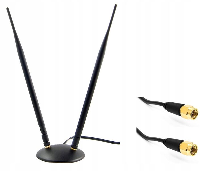 Antena Dual Lte 10Dbi Huawei B593 B315 Zte D-Link zdjęcie 1