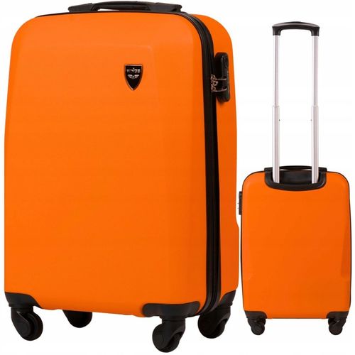 Walizka WINGS Podróżna mała Kabinowa torba Podręczna na Kółkach twarda ABS na Arena.pl