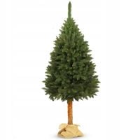 Choinka sztuczna 220 cm Świerk Na Pniu Naturalny