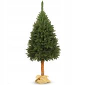 Choinka sztuczna 220 cm Świerk Na Pniu Naturalny