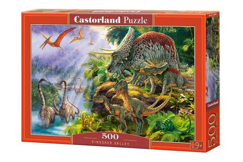 Puzzle 500 Elementów Dinozaury  Dolina na Arena.pl
