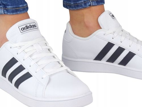 ADIDAS GRAND COURT EF0103 BUTY DZIECIĘCE TRAMPKI TENISÓWKI BIAŁE na Arena.pl