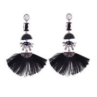 kolczyki chwosty z kryształkami k809