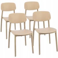 4 x krzesło lara beżowe