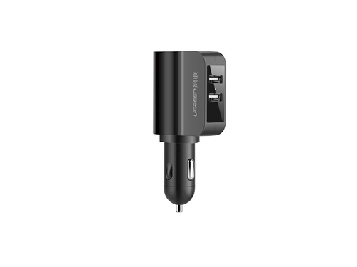 Ładowarka Samochodowa uGreen 2x USB 1x Lighter na Arena.pl