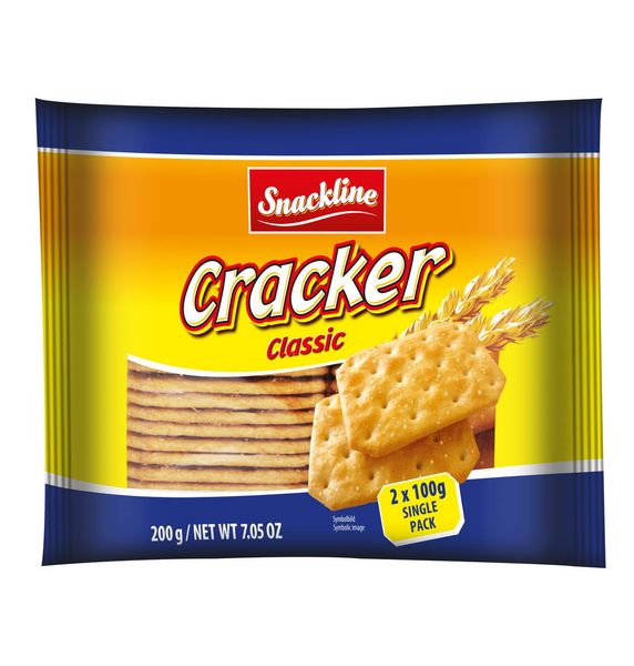 snackline krakersy solone 200 g zdjęcie 1