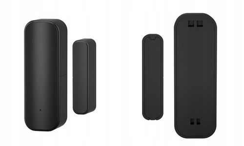 Czujnik otwarcia drzwi i okna WIFI TUYA SMART CZARNY kontaktron na na Arena.pl