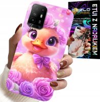 ETUI DO OPPO RENO 5Z / A94 5G - SŁODKA KACZUCHA, KACZKA NA RÓŻOWYM TLE