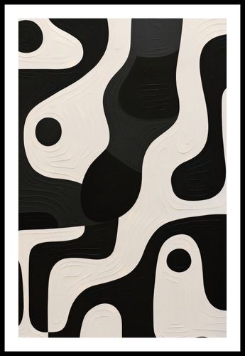 Plakat 53x81cm Kontrastowa Harmonia na Arena.pl
