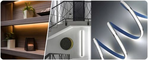 SAMOPRZYLEPNA TAŚMA LED NEON PASEK COB 12V NEUTRALNA 4000K 320diod /m na Arena.pl