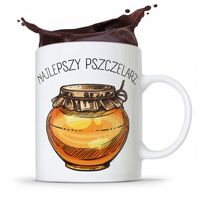 Kubek Prezent Dla Pszczelarza Najlepszy Pszczelarz Z Nadrukiem Ze Zdjęciem