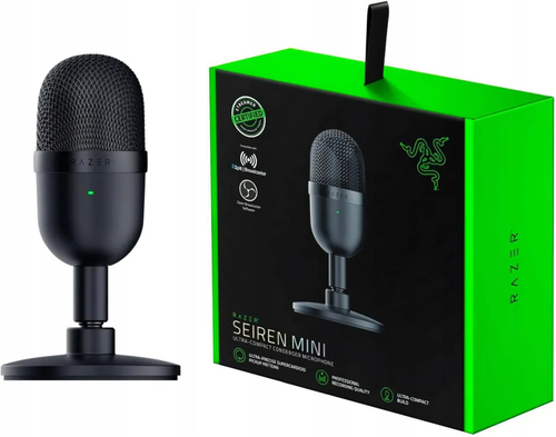Mikrofon Razer Seiren Mini kompaktowy Czarny na Arena.pl