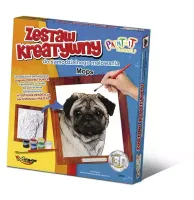 Zestaw kreatywny. Mops