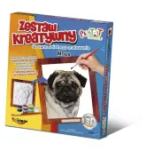 Zestaw kreatywny. Mops