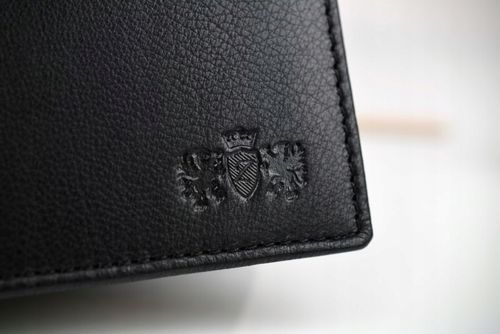 Zagatto Portfel Skórzany Naturalny Czarny ZG-N4-F2 Męski na Arena.pl