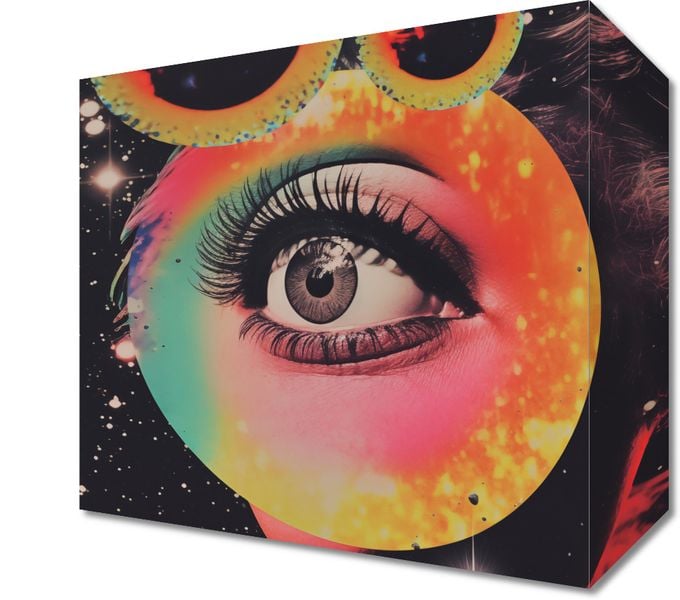 Obraz 20x20cm Oko w Kosmosie zdjęcie 1