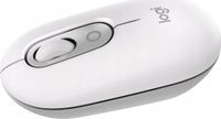 Logitech Pop Mouse Mysz Optyczna Bezprzewodowa Biała 4000DPI Bluetooth