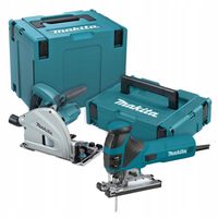 Makita zestaw COMBO pilarka zagłębiarka SP6000J + wyrzynarka 4351FCTJ