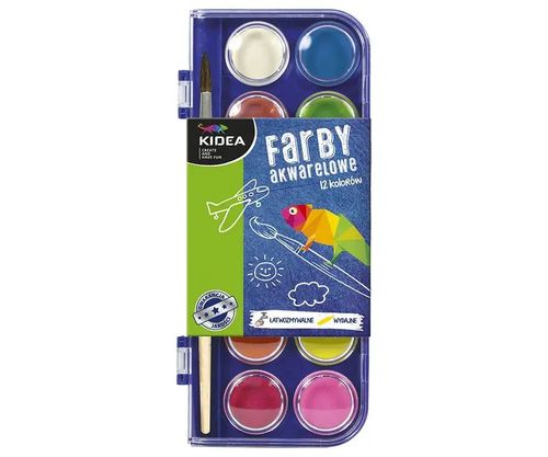 farby akwarelowe 12kol kidea 3002 na Arena.pl