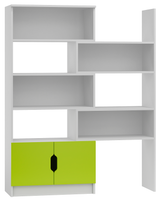 regał na książki zabawki MIŁOSZ N37 regał z regulacją dziecięcy 80(140)x40