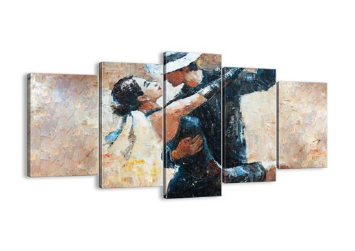 Obraz Na Płótnie - Tancerze Tango - 160X85 Cm - Ea160X85-3773 na Arena.pl