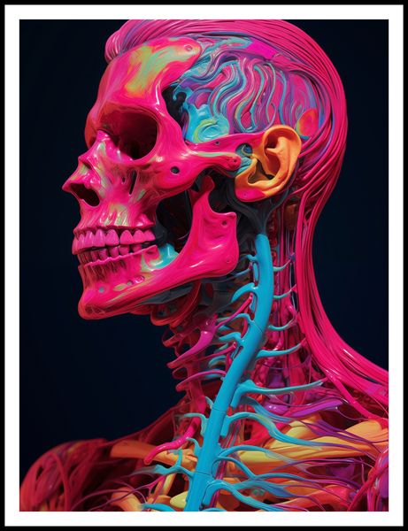 Plakat 75x100cm Anatomia Koloru zdjęcie 3