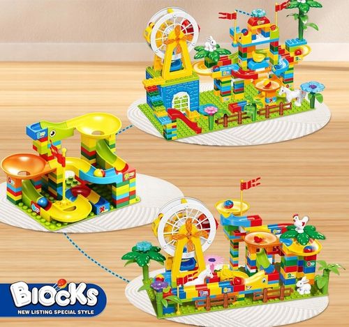 Klocki Konstrukcyjne Farma Duży Zestaw z 243 elementów dla Dzieci +3 lata na Arena.pl