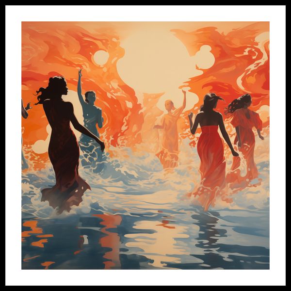 Plakat 70x70cm Taneczny Żar zdjęcie 3