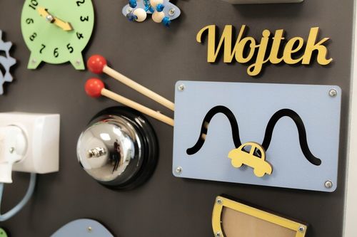 Tablica manipulacyjna sensoryczna Montessori na Arena.pl