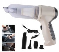 BEZPRZEWODOWY WYDAJNY RĘCZNY ODKURZACZ SAMOCHODOWY 120W 9000PA ŁADOWANY