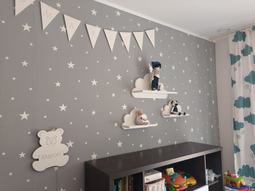 Bardzo solidna Półka Chmurka zestaw 3 szt OKAZJA na Arena.pl