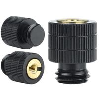Adapter tuleja redukcja M5 na M12 statywowa aluminium czarna lampy 20 mm