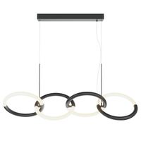 Lampa wisząca Node MOD165PL-L40B3K LED 40W 3000K węzły białe czarne