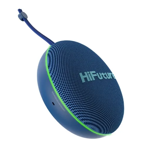 mini głośnik hifuture altus bluetooth - niebieski na Arena.pl