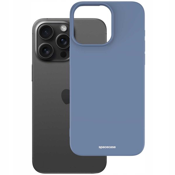 Spacecase Silicone Case Iphone 15 Pro Max Blue zdjęcie 2