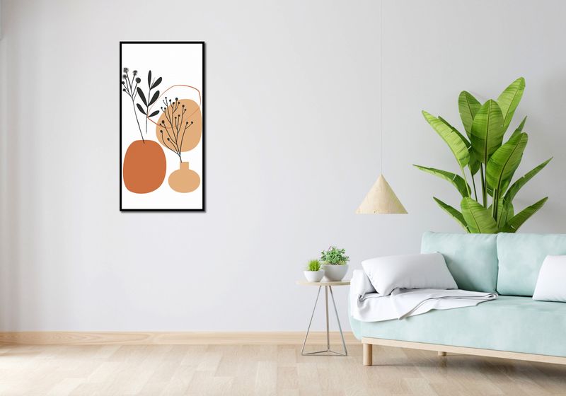 Plakat 50x100cm Botaniczny Pastel zdjęcie 4