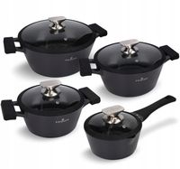 Zestaw garnków 8 el. Black Stone Zwieger