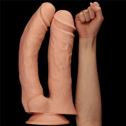 12'' realistic mega double dildo na Arena.pl
