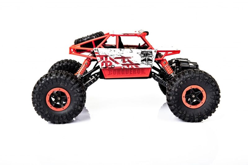 Samochód RC Rock Crawler HB 2,4GHz 1:18 czerwony zdjęcie 6