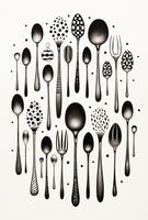 Plakat 67,5x100cm Narzędzia Smaku